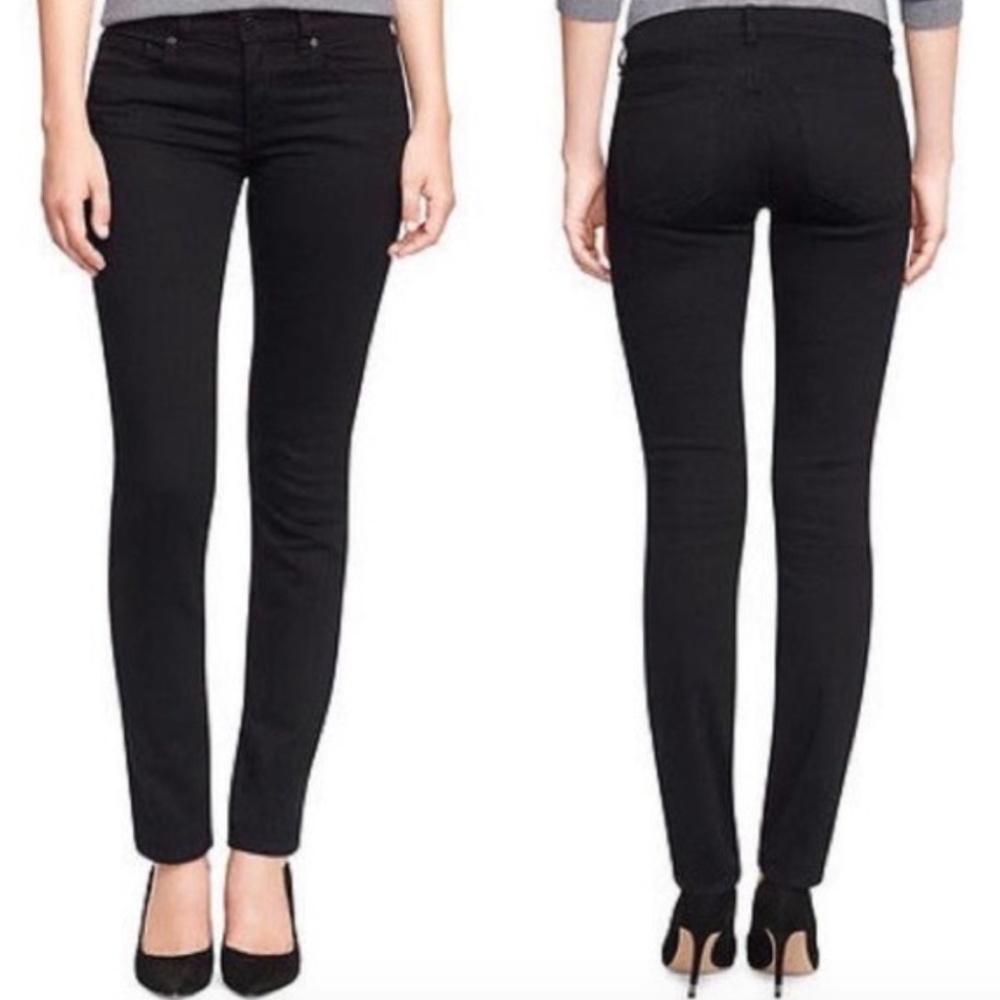 Tory Burch Super Skinny Black Jeans